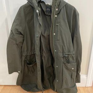 J Crew Factory Rain Jacket